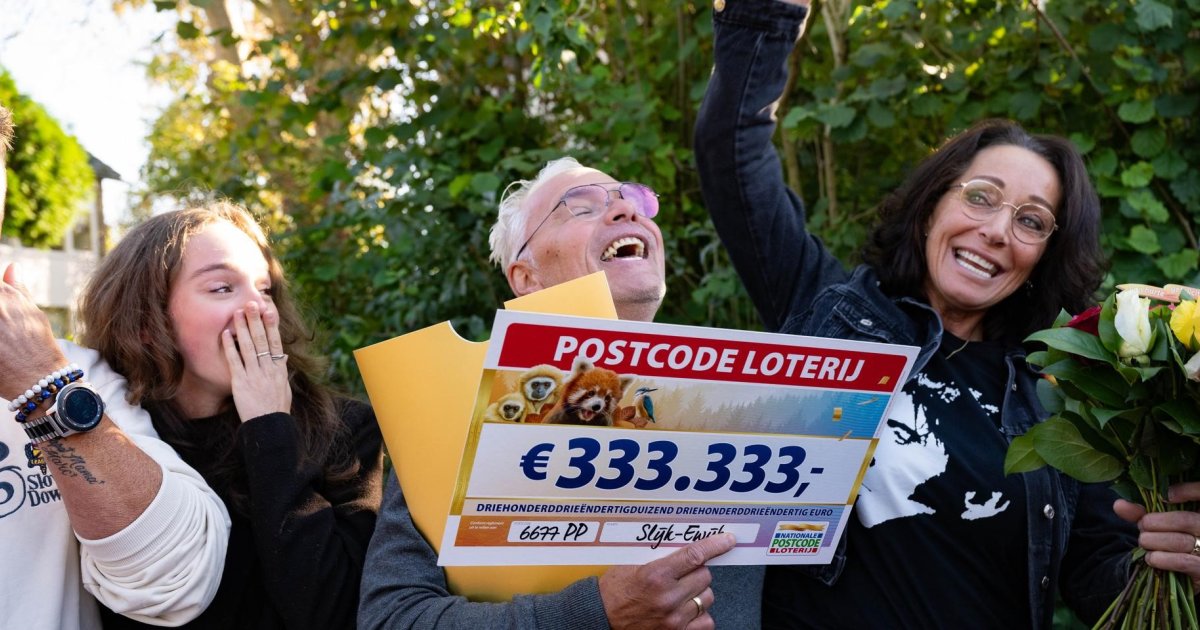 Zes geluksvogels uit Slijk-Ewijk verdelen 1 miljoen euro van de ...