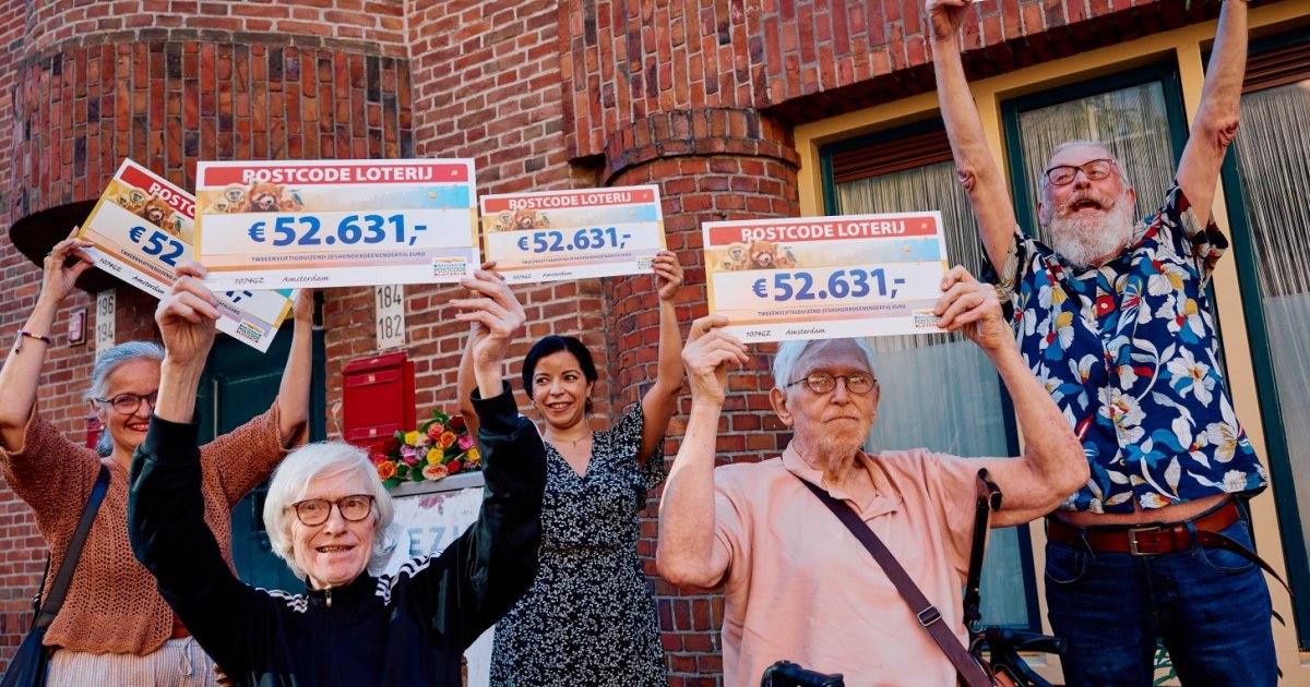 Amsterdammers verdelen 1 miljoen euro bij Postcode Loterij - NPL ...