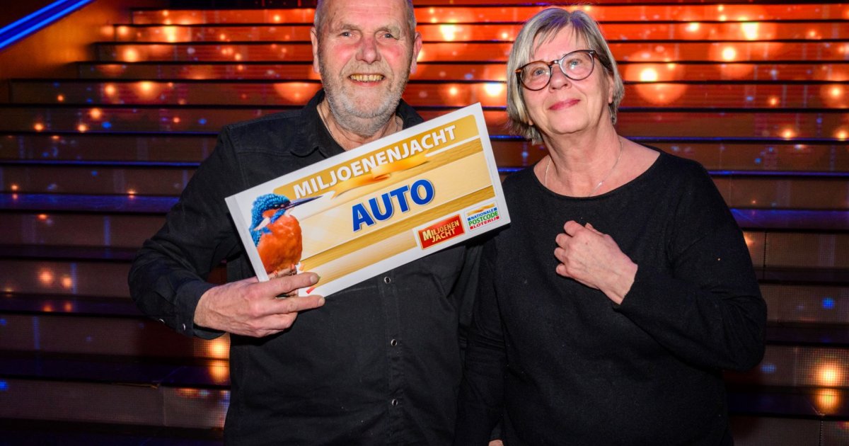 Frank uit Reutum wint splinternieuwe auto bij tv-show Miljoenenjacht ...