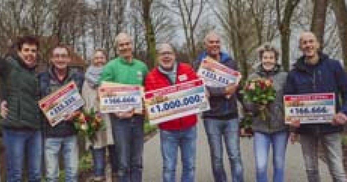 Inwoners uit Vianen verdelen 1 miljoen euro bij de Postcode Loterij ...