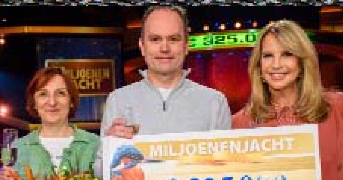 Jan Jurjen uit Burgum wint 325.000 euro bij tv-show Miljoenenjacht ...